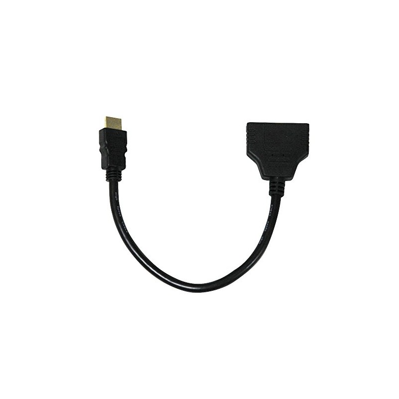 HDMI Splitter TV Monitor Screen Share Simultaneous Output 1 Input