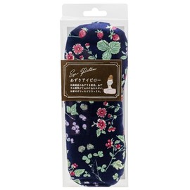 Cozy Company 187448 Eye Mask, Azuki Eye Pillow, Hot Floral, Made in Japan, Chanson Doofy, Navy