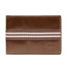 FOSSIL Jared Front Pocket Wallet Bifold Medium Brown, Medium Brown