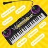 Drmukie 49 Key Kids Piano Keyboard Toy with Microphone Music