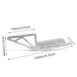 LOVIVER 3 in 1 Door Lifter Foot Pedal Door Lifting Tool Drywall Lift Device Installation Tool Multifunctional Lifter for Construction