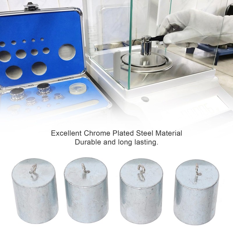 200g Calibration Weight Set Chrome Plated Steel 4 Piece with