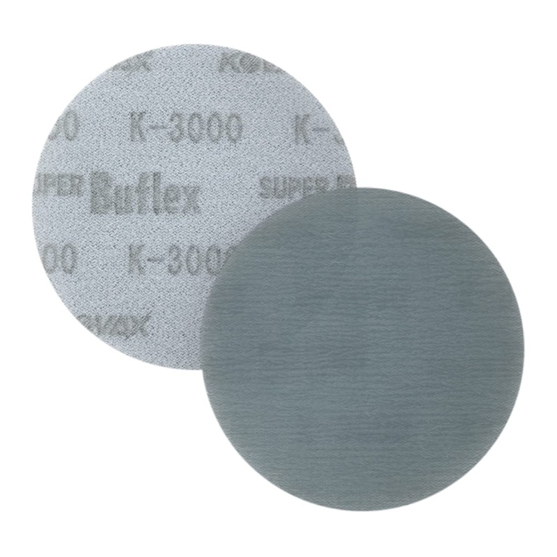 Super Buflex Flexible DRY 3 inch Mini-Sanding Discs JOB-PAK, BLACK