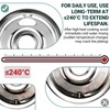 4 Pack GE68C Chrome 2 x 6inch, 2 x 8inch