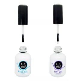 GC Nails Base + Top Gel 3 Pasos , Uñas, Gel ,  Gc Nails
