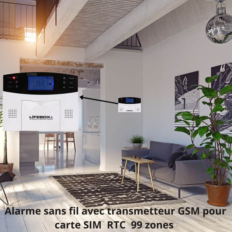 LIFEBOX - LBXEvolution - GSM Wireless Lifebox Evolution Alarm System