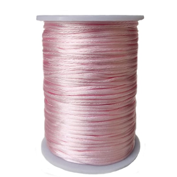 Xiezyu 2.5 mm Nylon Satin Cord Thread Beading String for