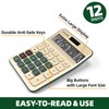GUYUCOM Calculator, 12-Digit Calcutors, Sensitive Button, the Calulators Desktop with