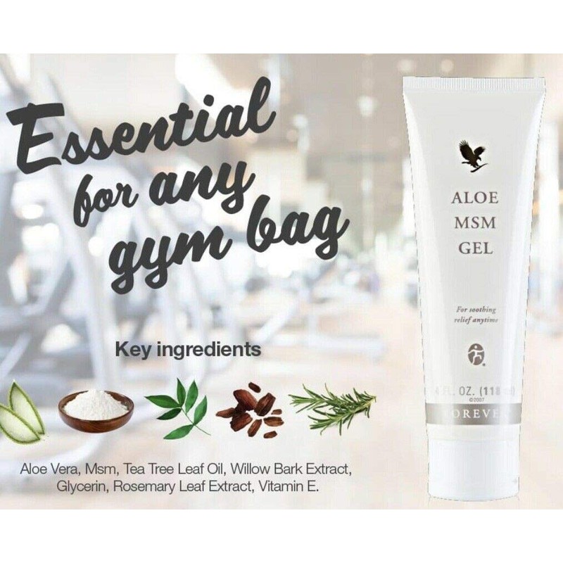 Forever Living Products Aloe MSM Gel -- Original 118 ml
