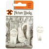 X Hard Wall Hooks Medium White Nylon 3 Pack Blister