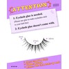 Natural Eyelashes, Wispy Eye Lashes, Gradient Volume Lashes, Natural Look,