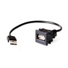 USB Input Port Navigation Audio Connection Communication Panel For Toyota