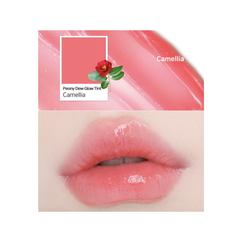 LOVEFLEUR Peony Dew Glow Tint 4g, Color:03 Camelia