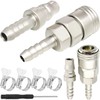 Xiatiaosann Hose Quick Coupling 8 mm Compressor Coupling Pneumatic Coupling