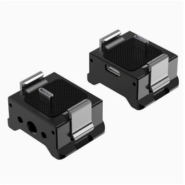 Osmo Pocket 3 Adapter Mount, Charging Base, Mount Adapter, Includes Mount Base, Type-C Port, 1/4 Screw Hole, Gopro Connector, Can Be Attached to Tripod, Selfie Stick, Etc