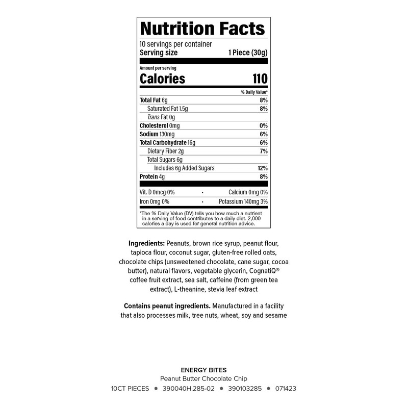 Isagenix Energy Bites - Healthy High-Protein Bars for Energy Support