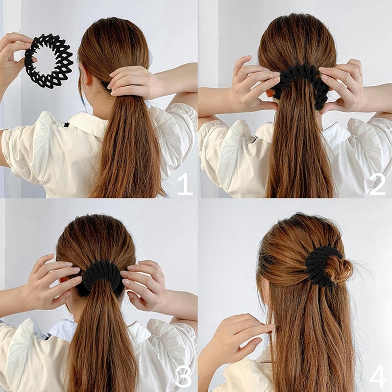 3 Pinzas Mágicas Para El Cabello Con Forma De Nido