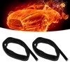 3.3ft Fuel Line Heat Shield Silicone Fiberglass Fire Proof Oil