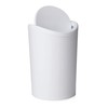 TATAY Bathroom Bin with Tipping Lid, 6L Capacity, Made of