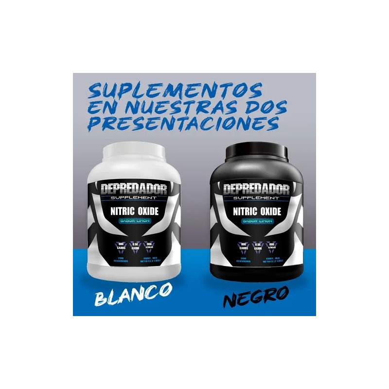 Óxido Nítrico Depredador 1 Kg 200 Serv Varios Pre Entreno
