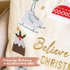 Papierdrachen Christmas Cushion Covers with the Saying Believe in Christmas