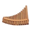 Musical Professional Panpipe Pan Flute 15 Pipes G Key Musical