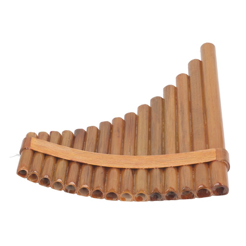 Musical Professional Panpipe Pan Flute 15 Pipes G Key Musical