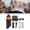 Rotary Tattoo Pen Set Power Supply Foot Pedal DC Clip
