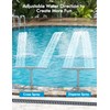 Pool Fountain for Above and In-Ground Pools, Adjustable Dual Spray