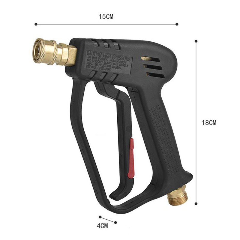 High Pressure Washer Gun, 4000 PSI Max Short Pressure Washer