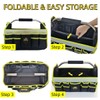 16" Open Top Tool Tote, 1680D Durable Tool Organizer for