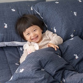 신유침구 스킨케어 토끼 어린이침구 이불패드세트Q  이불 이불세트 극세사이불 가을 이불 Shin Yu Bedding Skincare Rabbit Children's Bedding Quilt Pad Set Q Quilt Quilt Set Microfiber Quilt Autumn Quilt