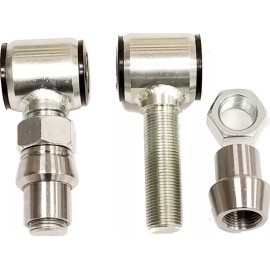 Airslamit 4 Link Bar Rod End 1.75 Wide LH & RH 3/4" Thread Urethane Bushings 5/8 thru bolt