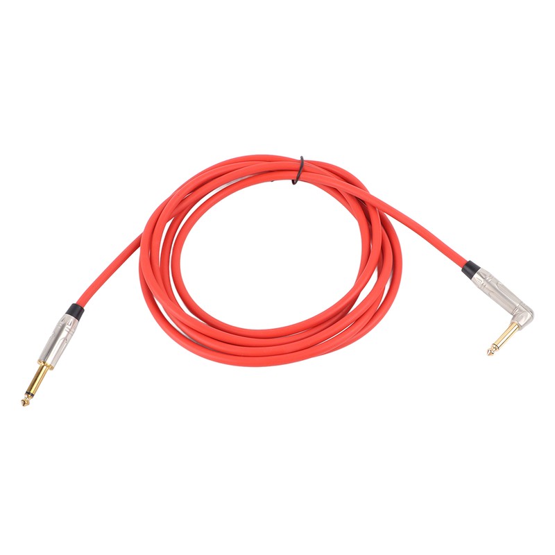 Musical Instrument Cable 6.35 Electric Folk Guitar Bass Audio Connection
