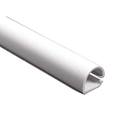 Kable Kontrol Wall Cord Cover Cable Raceways – 60” Length – 0.43” Width – 0.50” Height – 20 Pc/Pack | Two-Piece Configuration | Paintable White PVC | TV Wire Concealer | Plastic Wire Conduit