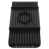 Bait Rolling Plate ABS Plastic Black Portable Lightweigh Fishing Bait