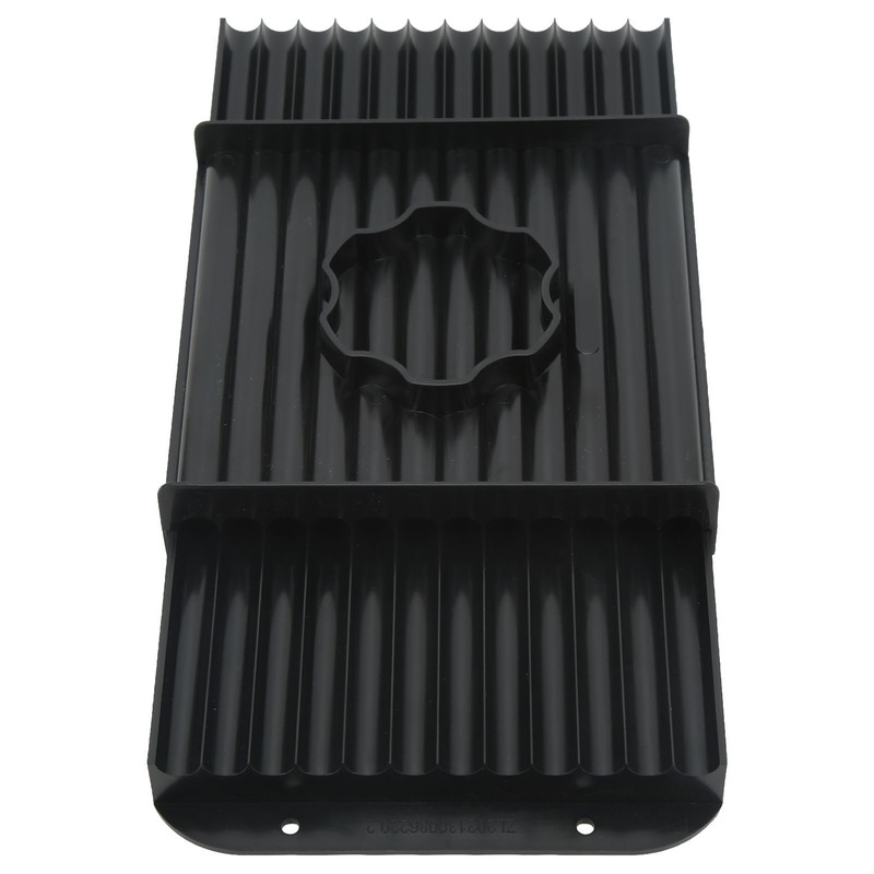 Bait Rolling Plate ABS Plastic Black Portable Lightweigh Fishing Bait