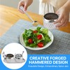 Akamino 2 Pcs Stainless Steel Sugar Bowl with Lid Spoon