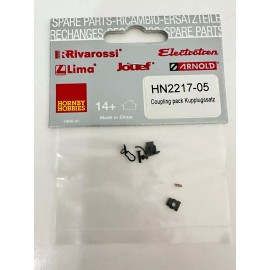 Hornby Hornsby Hobbies N Scale HN2217/05 Coupling Pack. Kupplugssatz Spare Parts