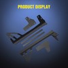 Nilight Windshield Frame Mounting Bracket for 52” LED Light Bar