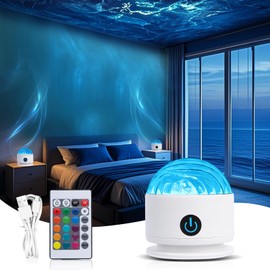 Bomiclss Aurora Projector Galaxy Star Light 16 Color Sensory Lights for Bedroom Remote Northern Lights Mood Lighting Night Light Projector for Kids Bedroom Party Game Rooms