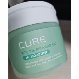 Kim Jeong-moon Aloe Realoe Green Relaxing Pads 60 sheets, 2 pieces / 김정문알로에 리알로에 그린 릴렉싱 패드 60매, 2개