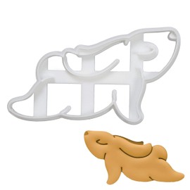 Yoga Bunny Upward Dog Cookie Cutter, 1 Piece - Bakerlogy