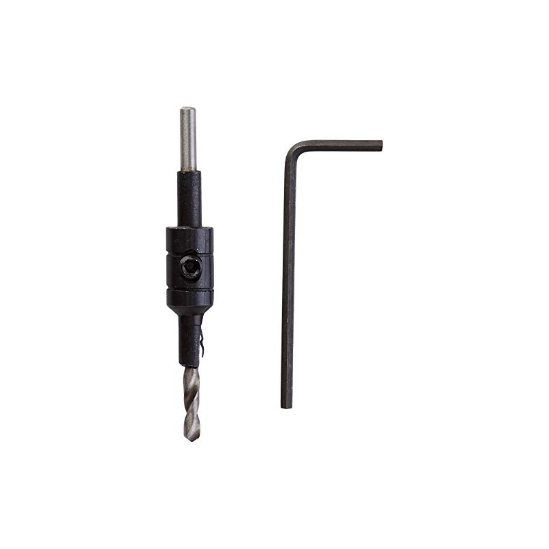 wolfcraft Pre-drill with countersink diameter 3.5 - 9.5 mm, 2500000