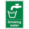 V Safety Drinking Water 100 x 150 mm - 3mm