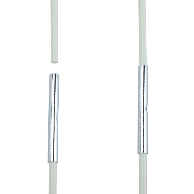Metal Sleeves Greenhouse Hoops Pack of 30 Connectors for 5