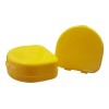 Dental Porta Guarda Estuche Para Aparato Ortodoncia ( 1 Caja ) Color Amarillo