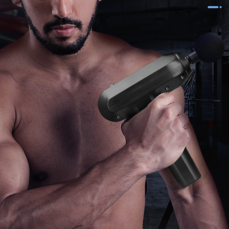 Fascia Massage Gun Electric Deep Tissue Muscle Relaxation Percussion Massager