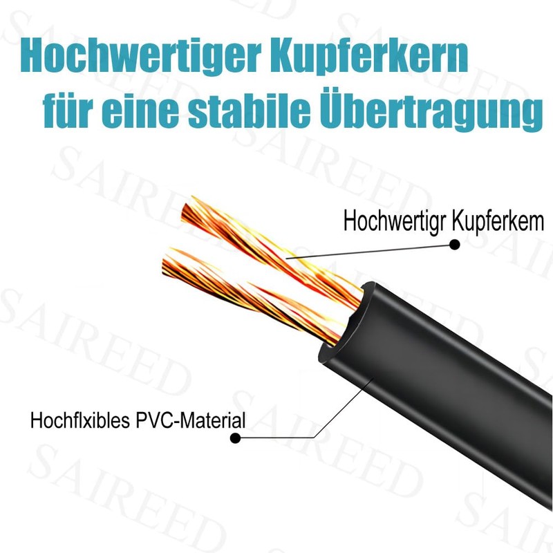 Power Cord Power Cable 2-Pin Replacement for Edifier T5 Active