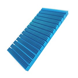 YVSPTIK Aluminum Heat Sink Heatsink Module Cooler Fin Heat Radiator Board Cooling for Amplifier Transistor Semiconductor Devices Blue Tone 150 mm (L) x 74 mm (W) x10 mm (H)